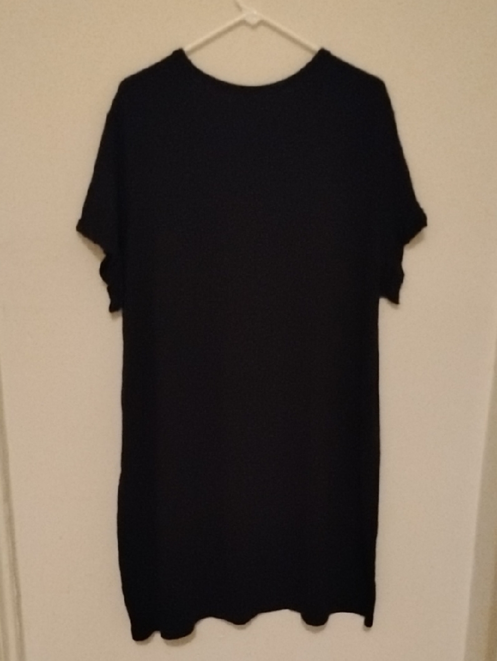 GAP Pocket T-shirt Dress True Black Size XXL NWT - Picture 2 of 3